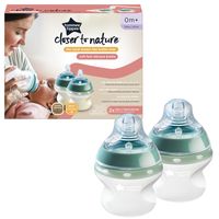 Tommee Tippee Closer To Nature Soft Feel Silicone Baby Bottle 150ml - 0M+